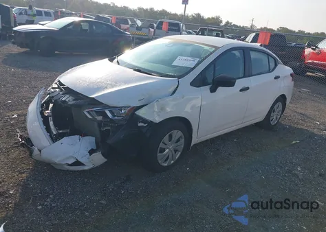 2022 Nissan Versa 1.6 S Xtronic Cvt from USA, damaged, VIN 3N1CN8DV6NL848514